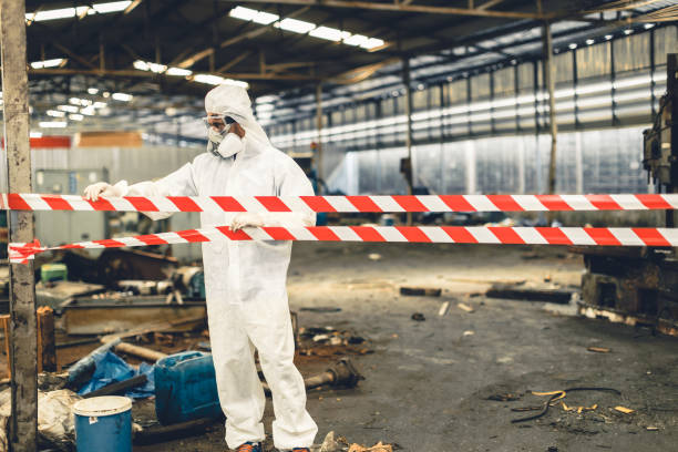 Professional Crime Scene Cleanup technician working in Hudson, IA
